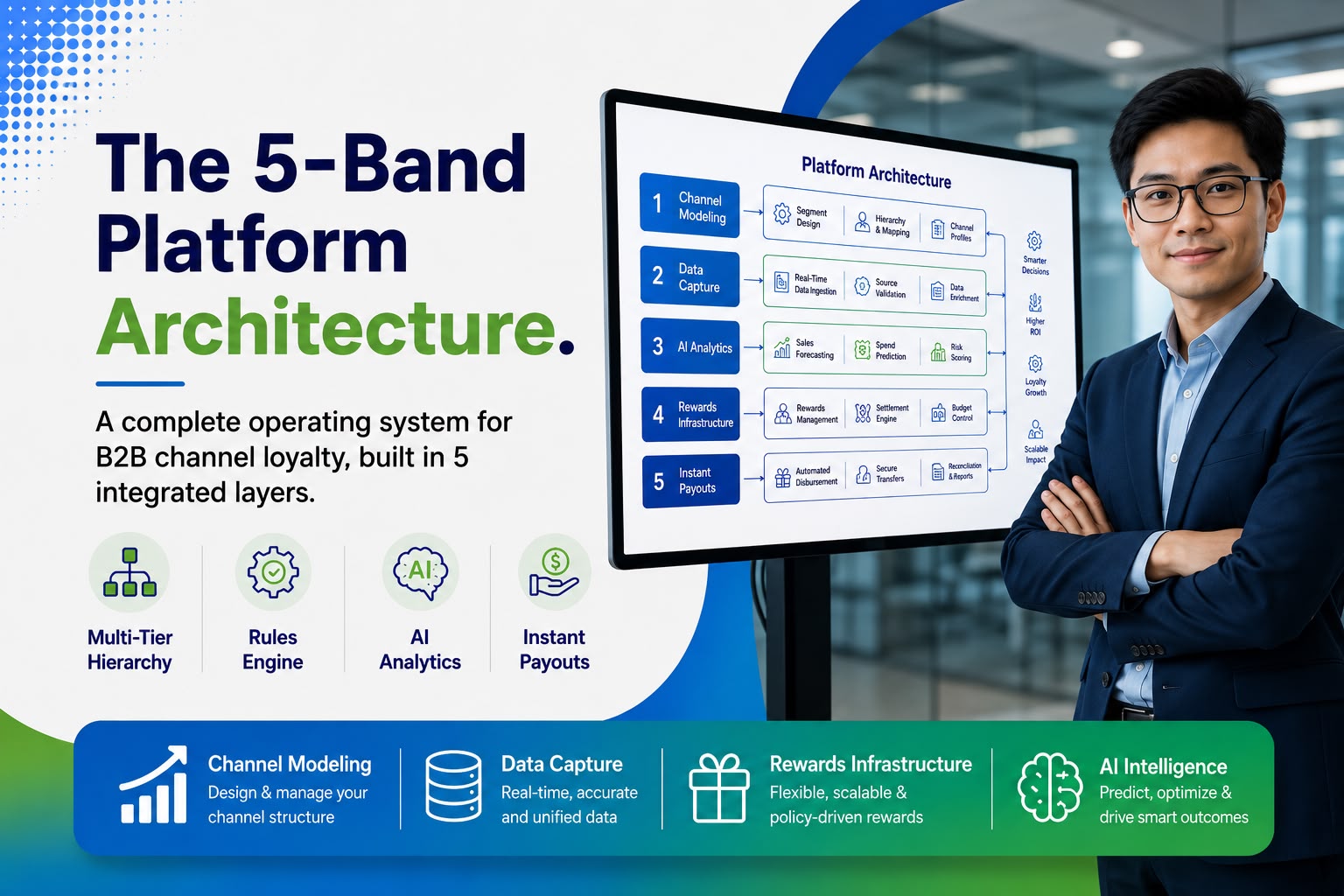 ChannelLoyalty - The 5-Band Platform Architecture